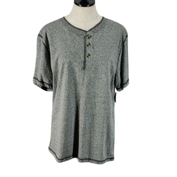 OT Revolution Heather‎ Gray Short Sleeve Size X Large - Picture 1 of 5